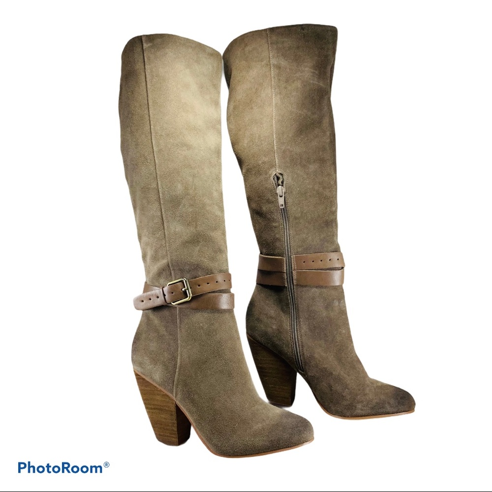 Corso Como Aspire Tall Suede Brown Boots